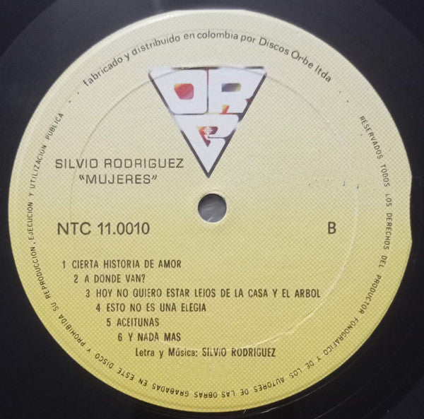 Silvio Rodríguez : Mujeres (LP, Album, RE)