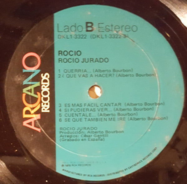 Rocio Jurado : ROCIO (LP, Album)