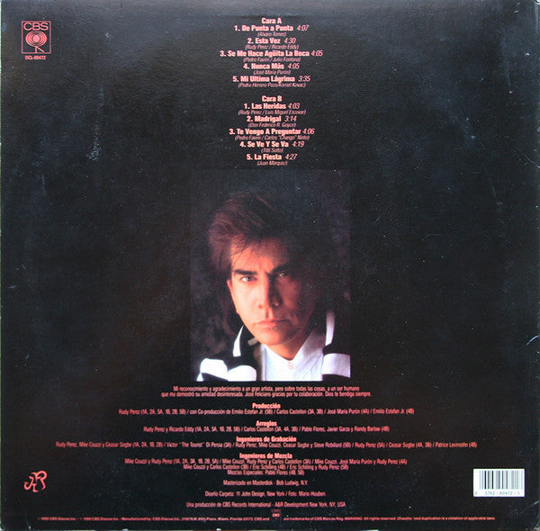 José Luis Rodríguez : Esta Vez (LP, Album)