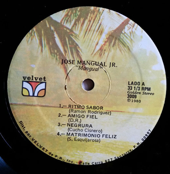 José Mangual Jr. Y Su Orquesta : Mangual (LP, Album)