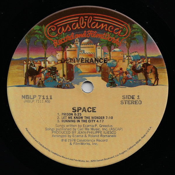 Space : Deliverance (LP, Album, Kee)