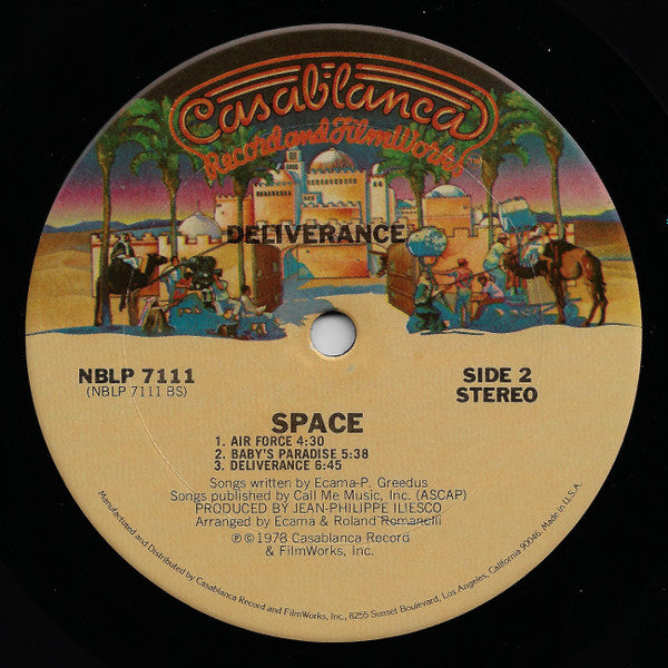 Space : Deliverance (LP, Album, Kee)