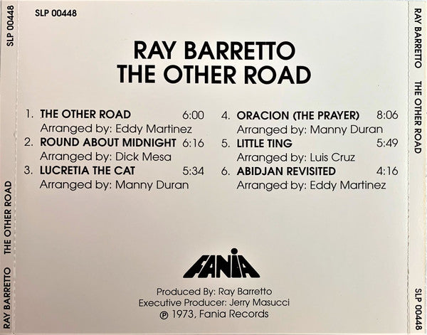 Ray Barretto : The Other Road (CD, Album, RE)