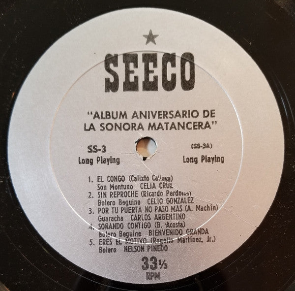La Sonora Matancera : Album Aniversario De La Sonora Matancera (LP, Comp, Mono)