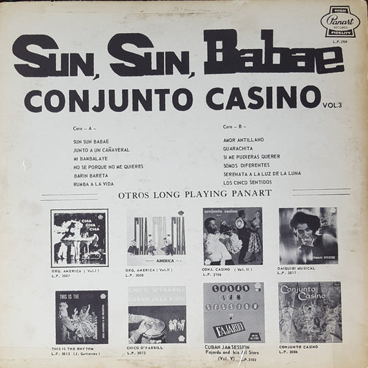 Conjunto Casino : Sun,Sun, Babae (LP, Album, Hig)