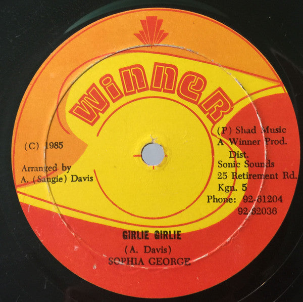 Sophia George / Winner All Stars : Girlie Girlie / Girl Rush (12")