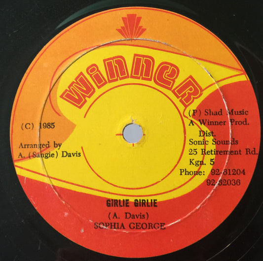 Sophia George / Winner All Stars : Girlie Girlie / Girl Rush (12")