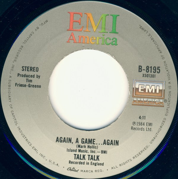 Talk Talk : It's My Life (7", Single)