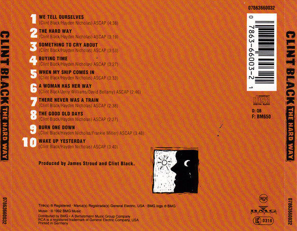 Clint Black : The Hard Way (CD, Album)