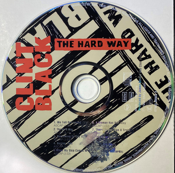 Clint Black : The Hard Way (CD, Album)