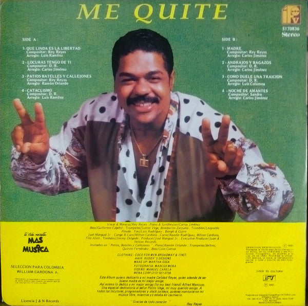 Rey Reyes : La Libertad (LP, Album)