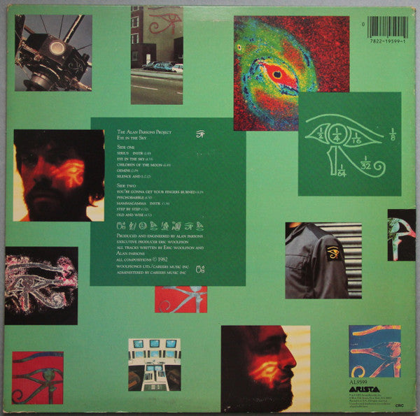 The Alan Parsons Project : Eye In The Sky (LP, Album, Club, CRC)