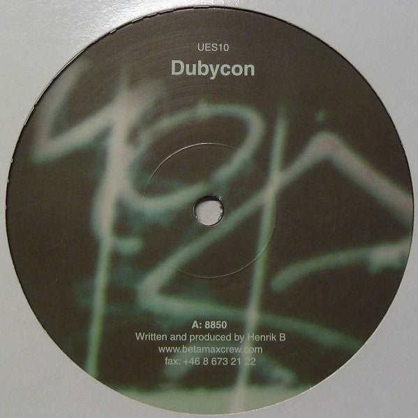 Henrik B : Dubycon (12")