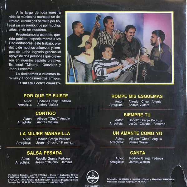 La Suprema Corte Orquesta* : Salsa Pesada (LP, Album)