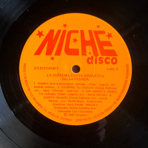 La Suprema Corte Orquesta* : Salsa Pesada (LP, Album)