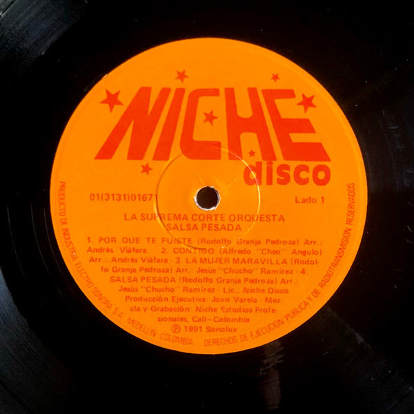 La Suprema Corte Orquesta* : Salsa Pesada (LP, Album)
