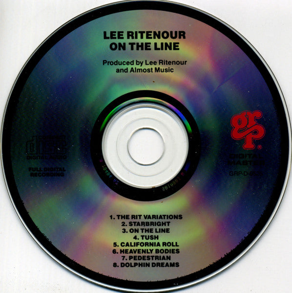 Lee Ritenour : On The Line (CD, Album, RE)
