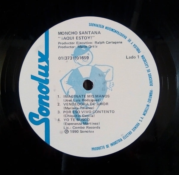 Moncho Santana : ¡Aqui Estoy! (LP, Album)