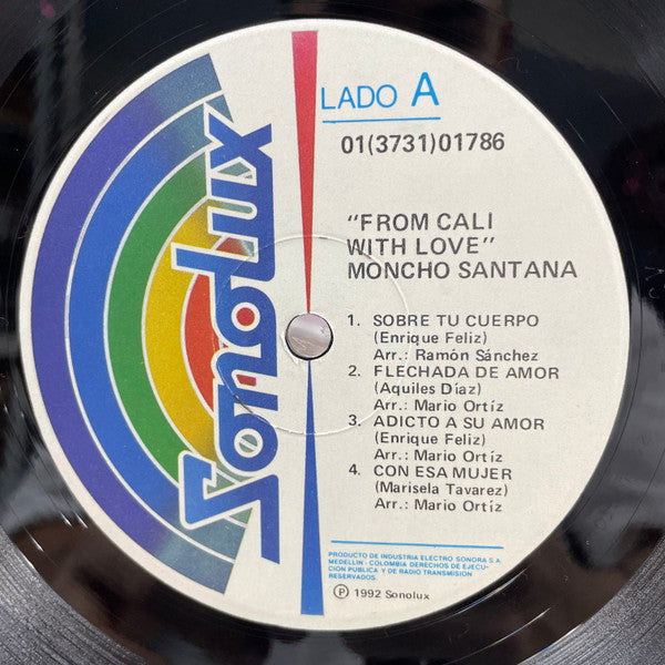 Moncho Santana : From Cali With Love (LP, Album)