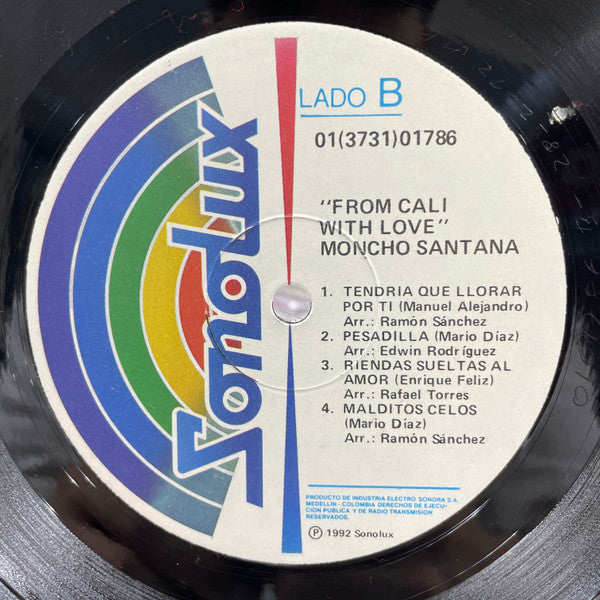 Moncho Santana : From Cali With Love (LP, Album)
