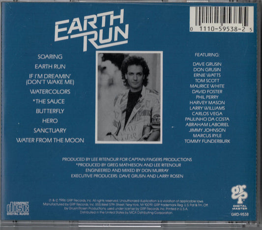 Lee Ritenour - Earth Run vinyl record, CD (Near Mint (NM or M-)) | Lulo Records