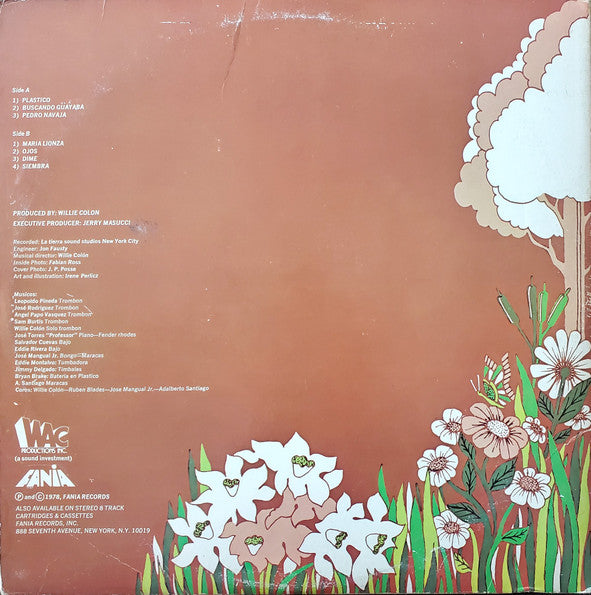 Willie Colon* & Ruben Blades : Siembra (LP, Album, Gat)