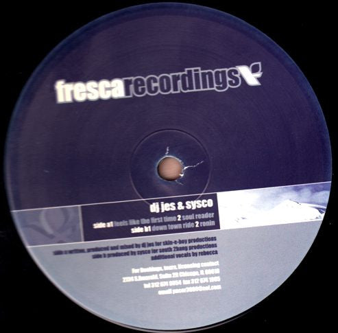 DJ Jes & Sysco : Feels Like The First Time (12")