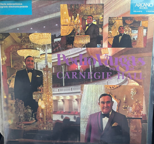 Pedro Vargas : En El Carnegie Hall (2xLP, Album)