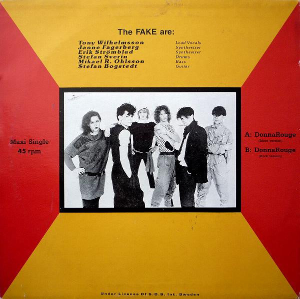 Fake : Donna Rouge (Voglio Fare L'Amore) (12", RE)