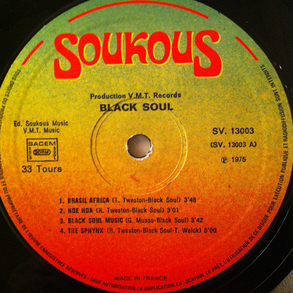 Black Soul (2) : Brasil Africa (LP)