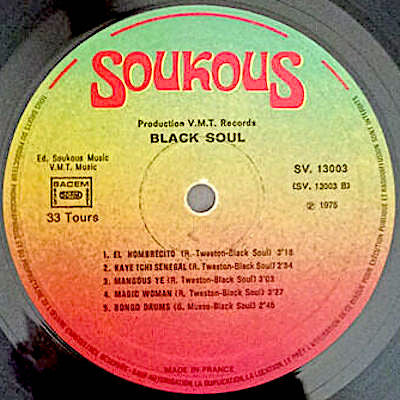 Black Soul (2) : Brasil Africa (LP)