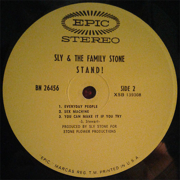 Sly & The Family Stone : Stand! (LP, Album, Ter)