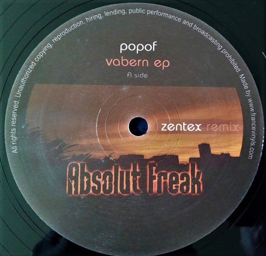 Popof : Vabern EP (12", EP)