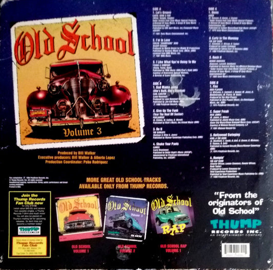 Various - Old School Volume 3 vinyl record, 2xLP (Very Good Plus (VG+)) | Lulo Records