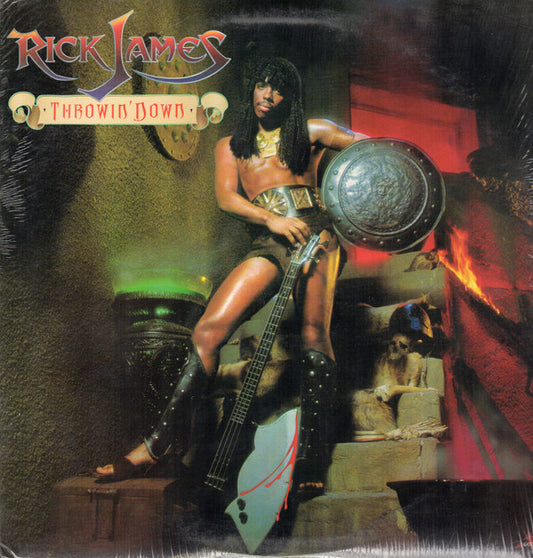 Rick James : Throwin' Down (LP, Album, Club, CRC)