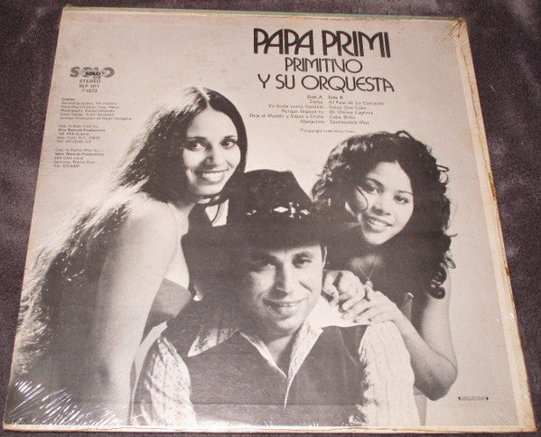 Primitivo Santos Y Su Orquesta : Papa Primi (Sugar Daddy) (LP, Album)