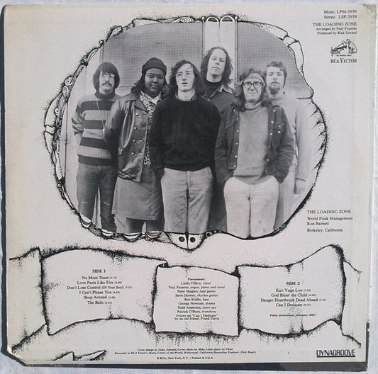 The Loading Zone - The Loading Zone vinyl record, LP (Very Good (VG)) | Lulo Records