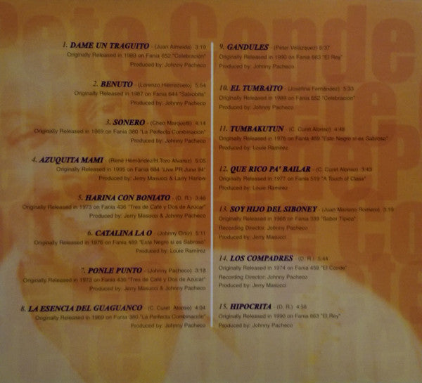 Pete El Conde* : Lo Mejor  (CD, Comp)