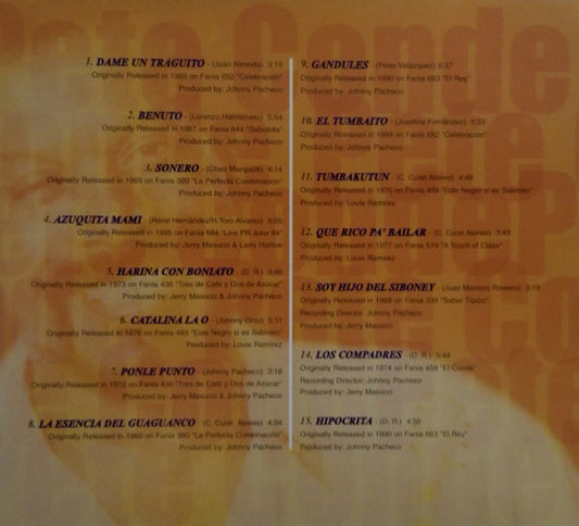 Pete El Conde* : Lo Mejor  (CD, Comp)
