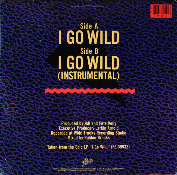 Jak (5) : I Go Wild (12", Single)