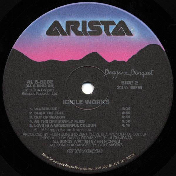 The Icicle Works : Icicle Works (LP, Album, Ind)
