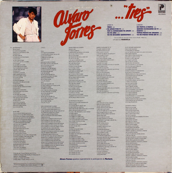 Alvaro Torres : Tres (LP, Album)
