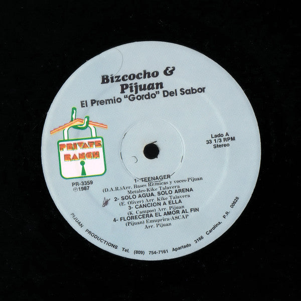 Bizcocho & Pijuan : El Premio "Gordo" Del Sabor  (LP, Album)