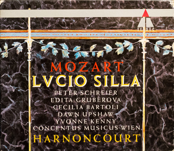 Wolfgang Amadeus Mozart - Peter Schreier, Edita Gruberova, Cecilia Bartoli, Dawn Upshaw, Yvonne Kenny, Concentus Musicus Wien, Nikolaus Harnoncourt : Lucio Silla (2xCD, Album + Box, Sli)