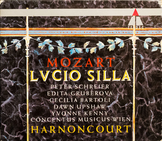 Wolfgang Amadeus Mozart - Peter Schreier, Edita Gruberova, Cecilia Bartoli, Dawn Upshaw, Yvonne Kenny, Concentus Musicus Wien, Nikolaus Harnoncourt : Lucio Silla (2xCD, Album + Box, Sli)