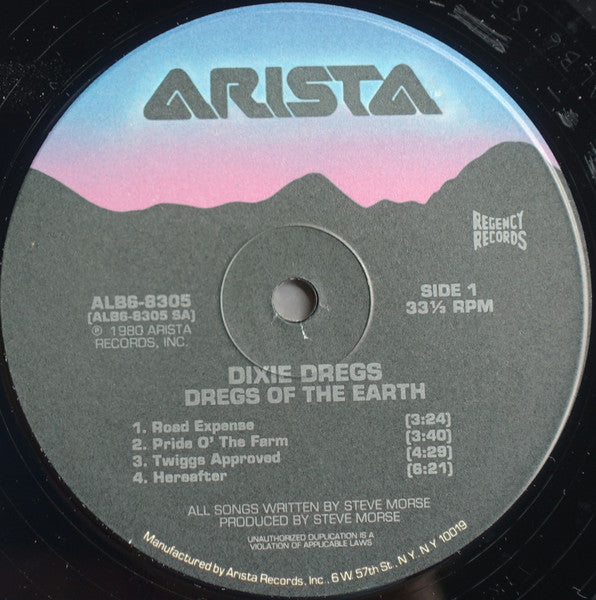 Dixie Dregs : Dregs Of The Earth (LP, Album)