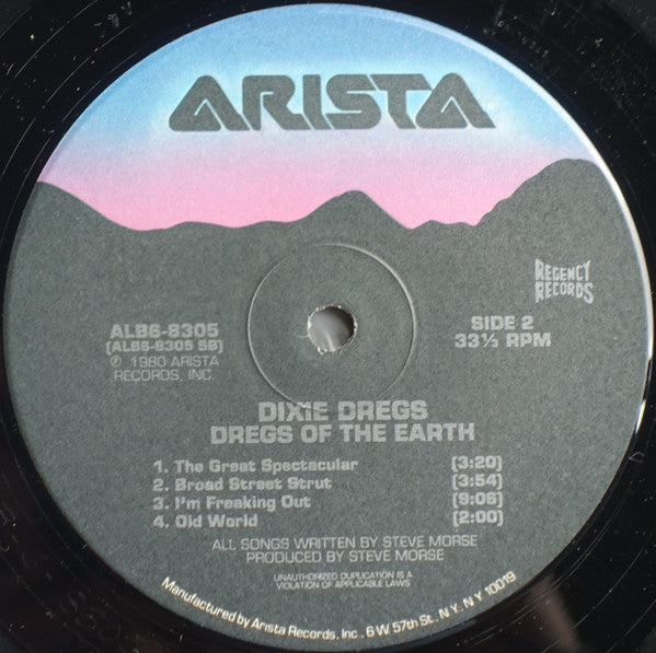 Dixie Dregs : Dregs Of The Earth (LP, Album)