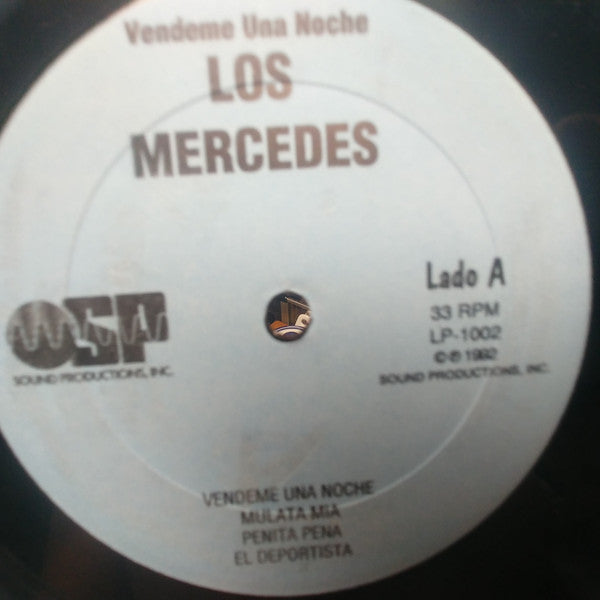 Los Hermanos Mercedes : Vendeme Una Noche (LP, Album)