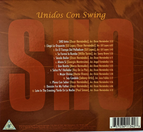 Spanish Harlem Orchestra : United We Swing (CD, Album, Dig)