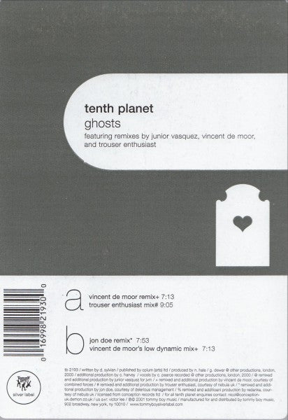 Tenth Planet : Ghosts (12")